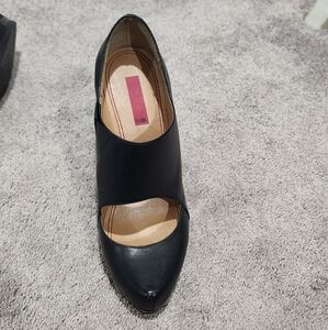 5/48 Black Women's Wedge Shoes